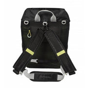 Basil Miles Daypack waterdichte fietstas met hook-on systeem en rugzakstijl, geschikt voor dagelijks fietsen en onderweg.