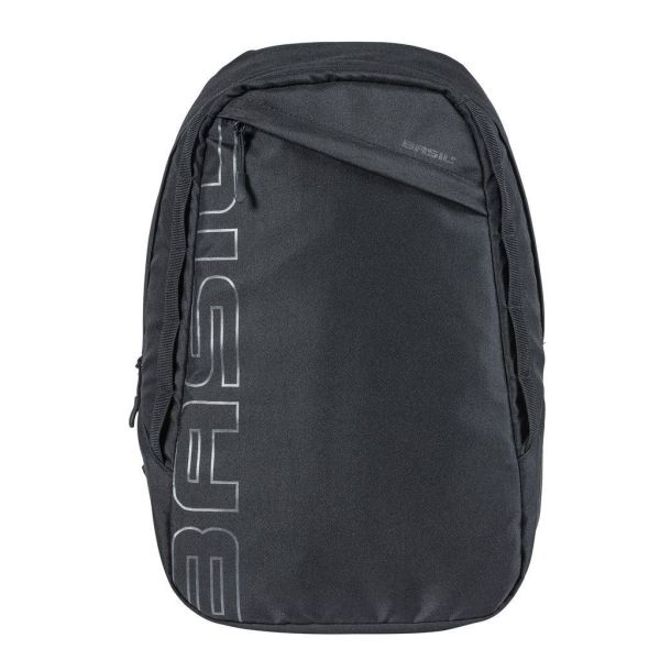 Basil Fietsrugzak Flex 17 liter met waterafstotende stof, 33x17x52 cm, geschikt voor fietsen en dagelijks gebruik