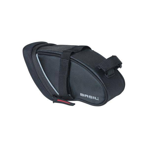 Basil Zadeltas Sport Design Wedge 1 Liter 23 X 6 X 18 Cm - Zwart - Le Coq Wielerartikelen