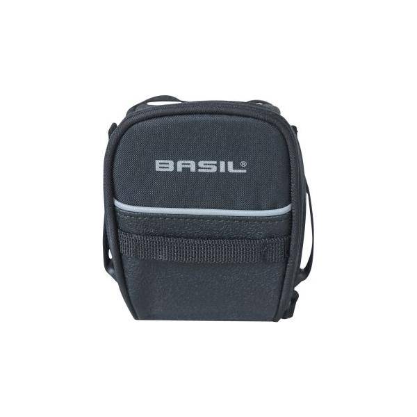 Basil Zadeltas Sport Design Wedge 1 Liter 23 X 6 X 18 Cm - Zwart - Le Coq Wielerartikelen