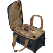 Basil Miles Trunkbag bagagedragertas met 7 liter waterdichte tas voor fietsaccessoires en bagage, zwart kleur.