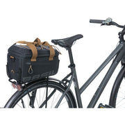 Basil Miles Trunkbag bagagedragertas met 7 liter waterdichte tas, ideaal voor fietsaccessoires en bagage.