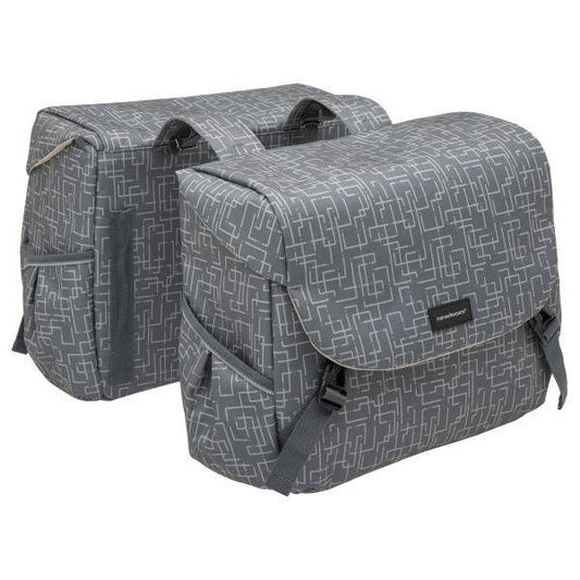 New Looxs Dubbele Fietstas Mondi Joy Double RT 38 Liter - Le Coq Wielerartikelen