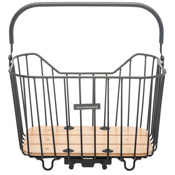 New Looxs Fietsmand Palermo 24 Liter 40 X 22 X 27,5 Cm - Zwart - Le Coq Wielerartikelen