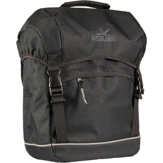 Greenlands Fietstas Travel 20 Liter 30 X 37 X 17 Cm - Zwart - Le Coq Wielerartikelen