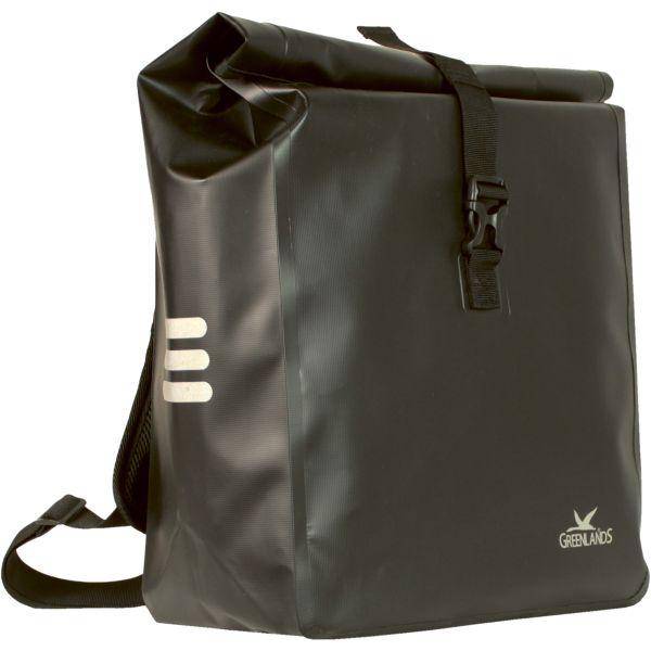 Greenlands 100% Waterproof Rugzak/Fietstas 23 Liter 31 X 50 X 15 Cm - Zwart - Le Coq Wielerartikelen