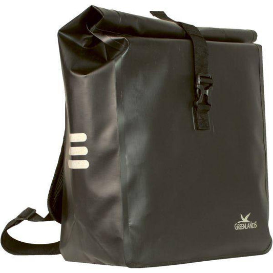 Greenlands 100% Waterproof Rugzak/Fietstas 23 Liter 31 X 50 X 15 Cm - Zwart - Le Coq Wielerartikelen