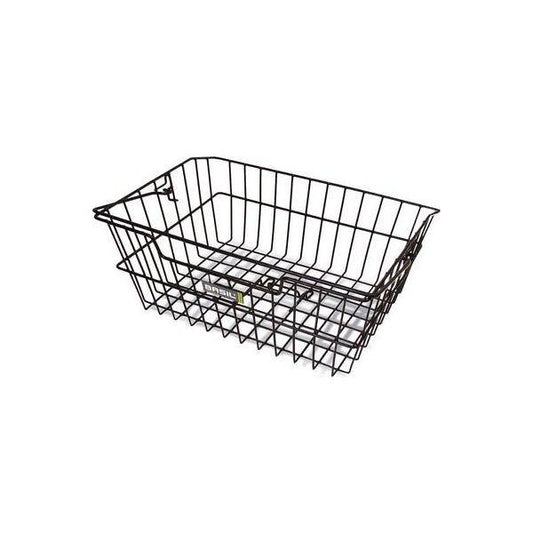 Fietsmand Basil Cairo met dragerbevestiging 41 x 31 x 17 cm - Zwart - Le Coq Wielerartikelen