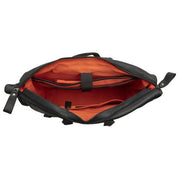 Nieuwe Looxs Verla leren fietstas met 21 liter inhoud, enkelvoudige laptoptas voor op de fiets, stevige en stijlvolle design.