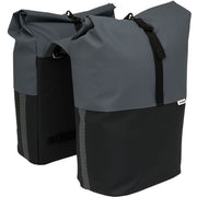 Dubbele fietstas New Looxs Nyborg 34 liter met rolsluiting voor stevige en ruime fietsstallingsaccessoire