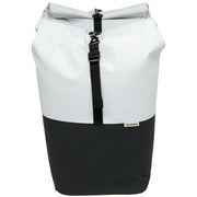 Nieuwe Looxs Nyborg Double MIK dubbele fietstas met roltop, 34 liter, waterdicht en geschikt voor achterdrager.