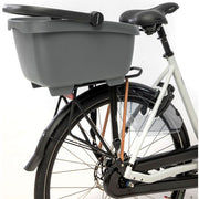 Nieuwe Looxs Clipper RT fietsmand met 28 liter inhoud, geschikt voor racktime bagagedrager, voor fietsaccessoires en boodschappen.