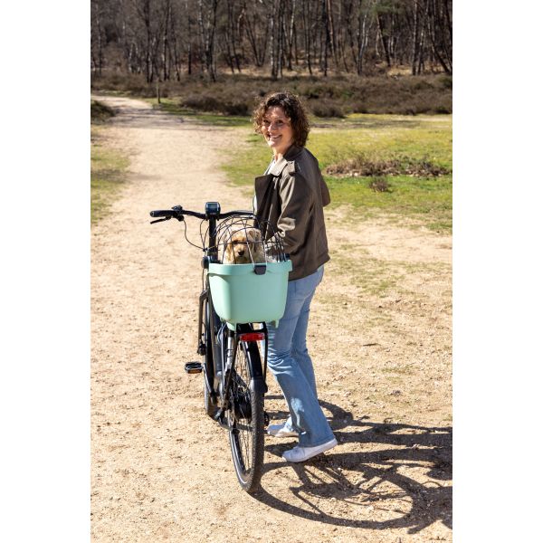 New Looxs Gerecyclede (honden) Fietsmand  Clipper Racktime - 28 liter 49 x 37 x 29 cm