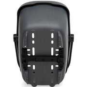 Nieuwe Looxs Clipper RT2 fietskrat met Racktime Snapit 2.0 adapter, stevig en praktisch voor fietsen en boodschappen.
