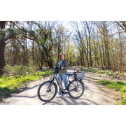 Nieuwe Looxs Clipper MIK fietskorf van 28 liter, gerecycled kunststof, geschikt voor stadsfietsen en bagagedragers