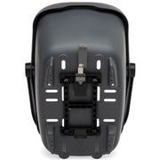 Nieuwe Looxs Clipper MIK fietsmand van 28 liter, gemaakt van gerecycled kunststof, geschikt voor stadsfietsen.