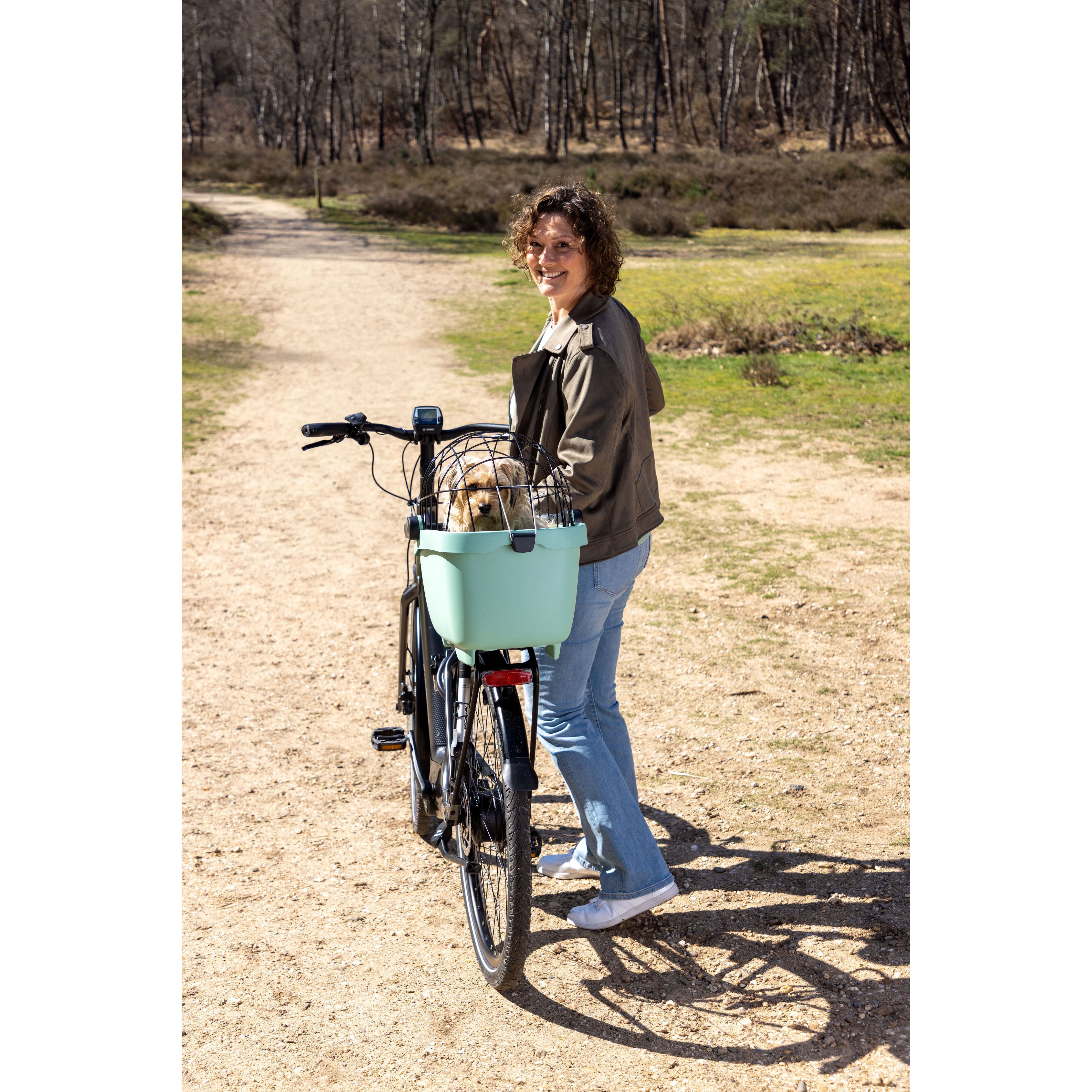 New Looxs Gerecyclede (honden) fietsmand Clipper 28 liter - 49 x 37 x 29 cm