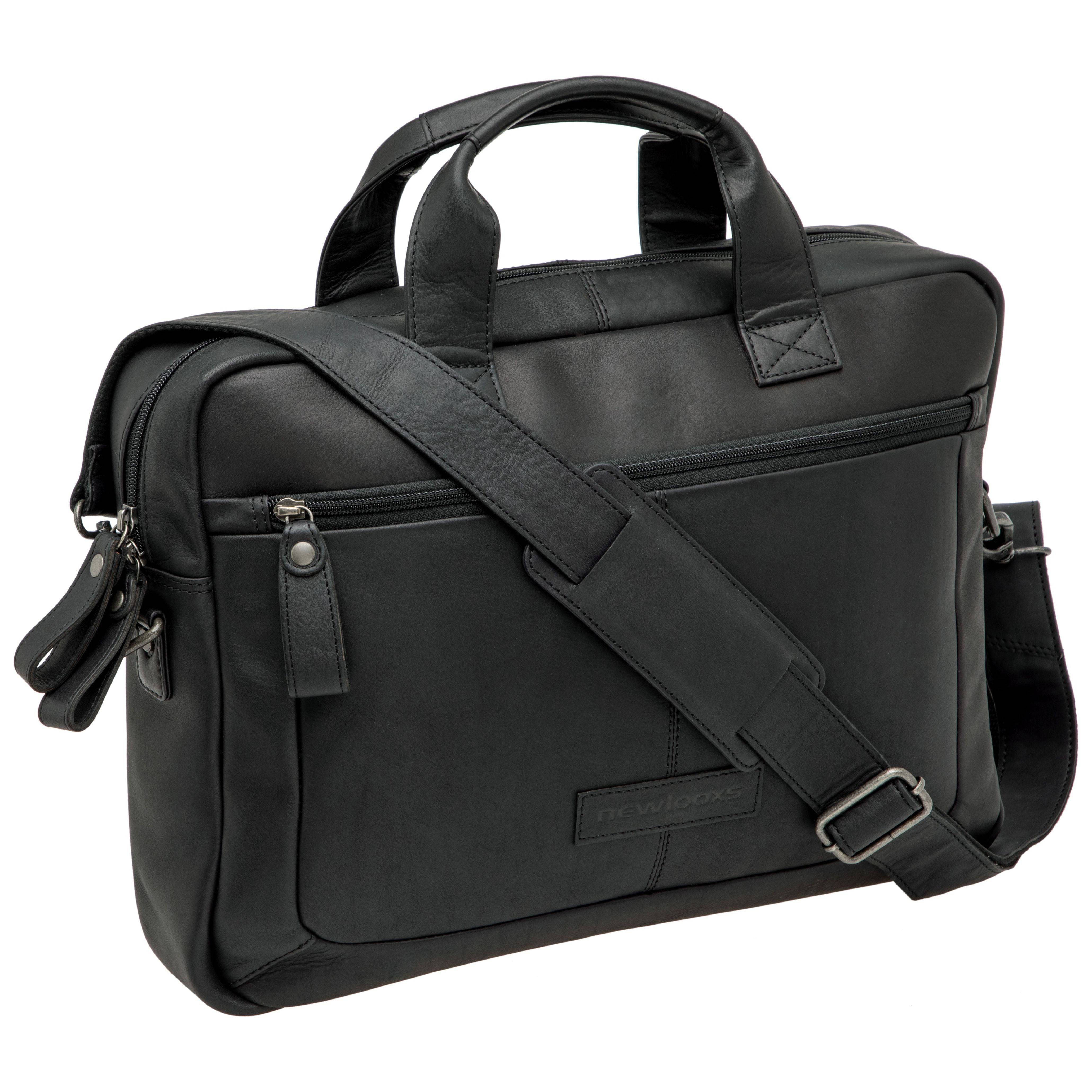 New Looxs Laptoptas Luko 7.5 Liter - 42 X 6 X 30 Cm - Gemaakt Van Luxe Leder - Le Coq Wielerartikelen