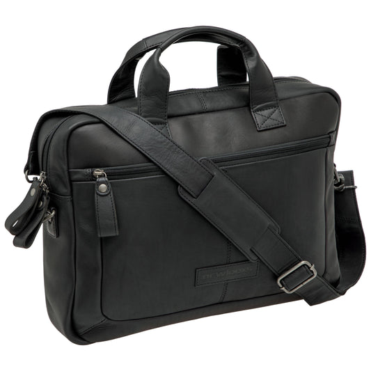 New Looxs Laptoptas Luko 7.5 Liter - 42 X 6 X 30 Cm - Gemaakt Van Luxe Leder - Le Coq Wielerartikelen