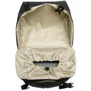 Zwarte New Looxs Sport Double MIK 2.0 dubbele fietstas met 40 liter inhoud, bevestiging en waterbestendige stof.