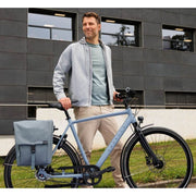 Nieuwe Looxs Tulum enkele fietstas, waterafstotend, 16 liter, geschikt voor fiets, zwart met reflectie details