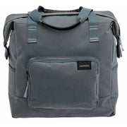 Nieuwe Looxs Tulum Camella dubbele fietstas van 26 liter, gemaakt van 100% gerecycled polyester, voor stadsfietsen.