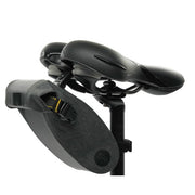 Zadelrug Selle Royal zadeltas van Selle San Remo, waterbestendige tas met ICS-clip voor fietsaccessoires.