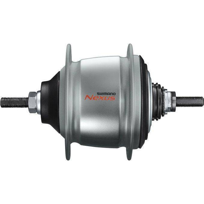 Shimano Nexus SG-C6011 achternaven met 8 versnellingen en rollerbrake, zilverkleurige velgrem, 36 tandwielen, voor achterwiel.