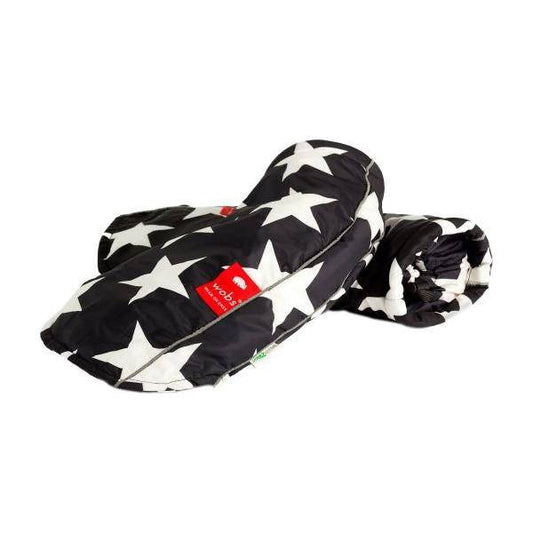 Handmof Wobs Stars Black & White - Le Coq Wielerartikelen