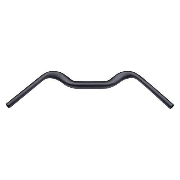 Zwart Ergotec Aerowing 2 stadsfietsstuur Ø31,8X620, comfortabel en stijlvol voor stadsfietsen.