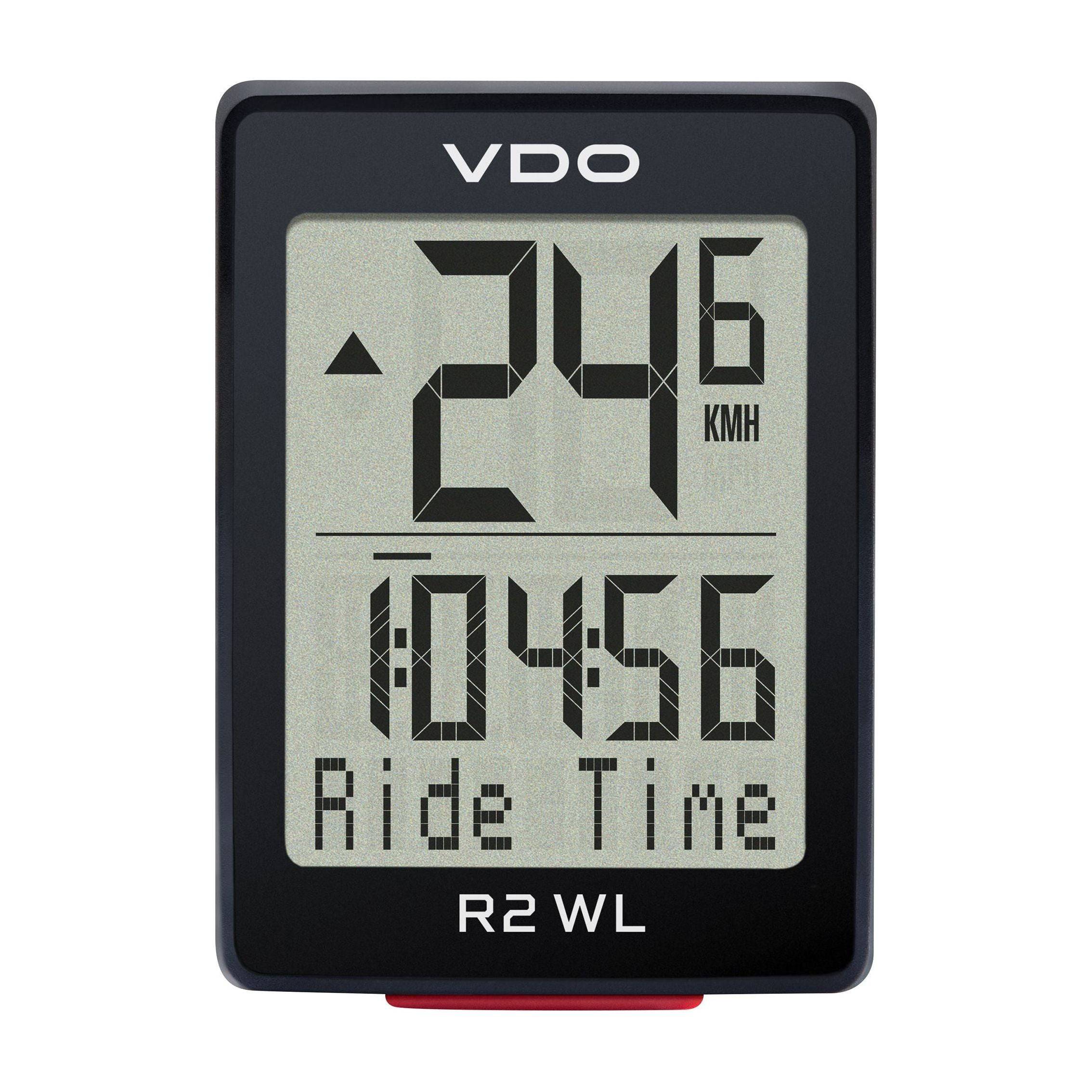Vdo Fietscomputer R2 Wl Ats - Le Coq Wielerartikelen