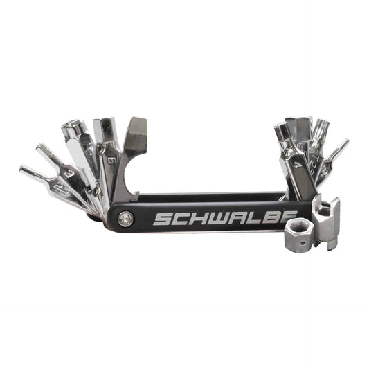 Schwalbe Multitool 2.0 9 Functies 9,5 Cm Zwart/Zilver - Le Coq Wielerartikelen