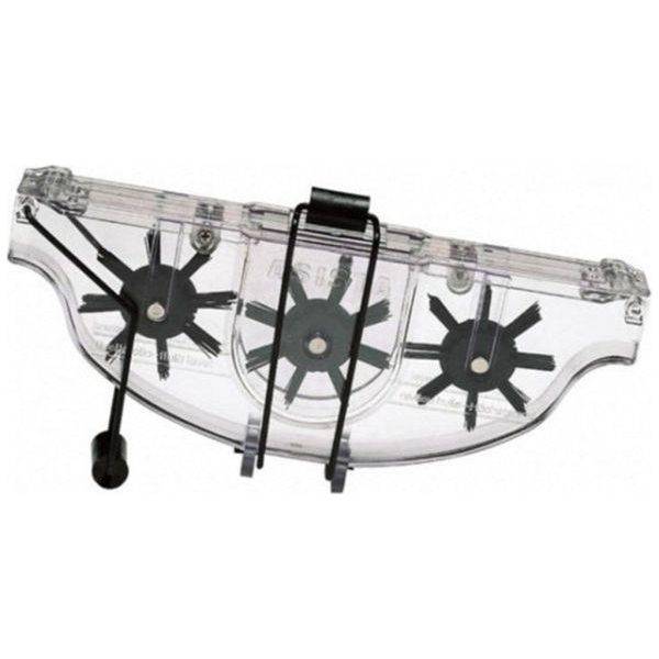 Mirage Asista Mirage kettingreiniger met drie extra borstels, fietsborstels voor het reinigen van fietskettingen.