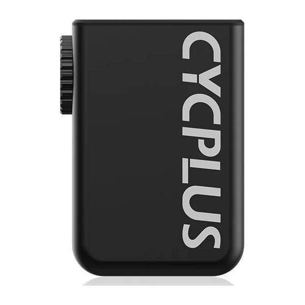 Elektrische fietspomp van Cycplus A2S Cube Mini met digitale display en compacte ontwerp, geschikt voor snel oppompen van banden.
