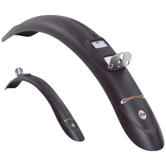 Sks Spatbordset 26/28 Beavertail Pvc - Zwart - Le Coq Wielerartikelen