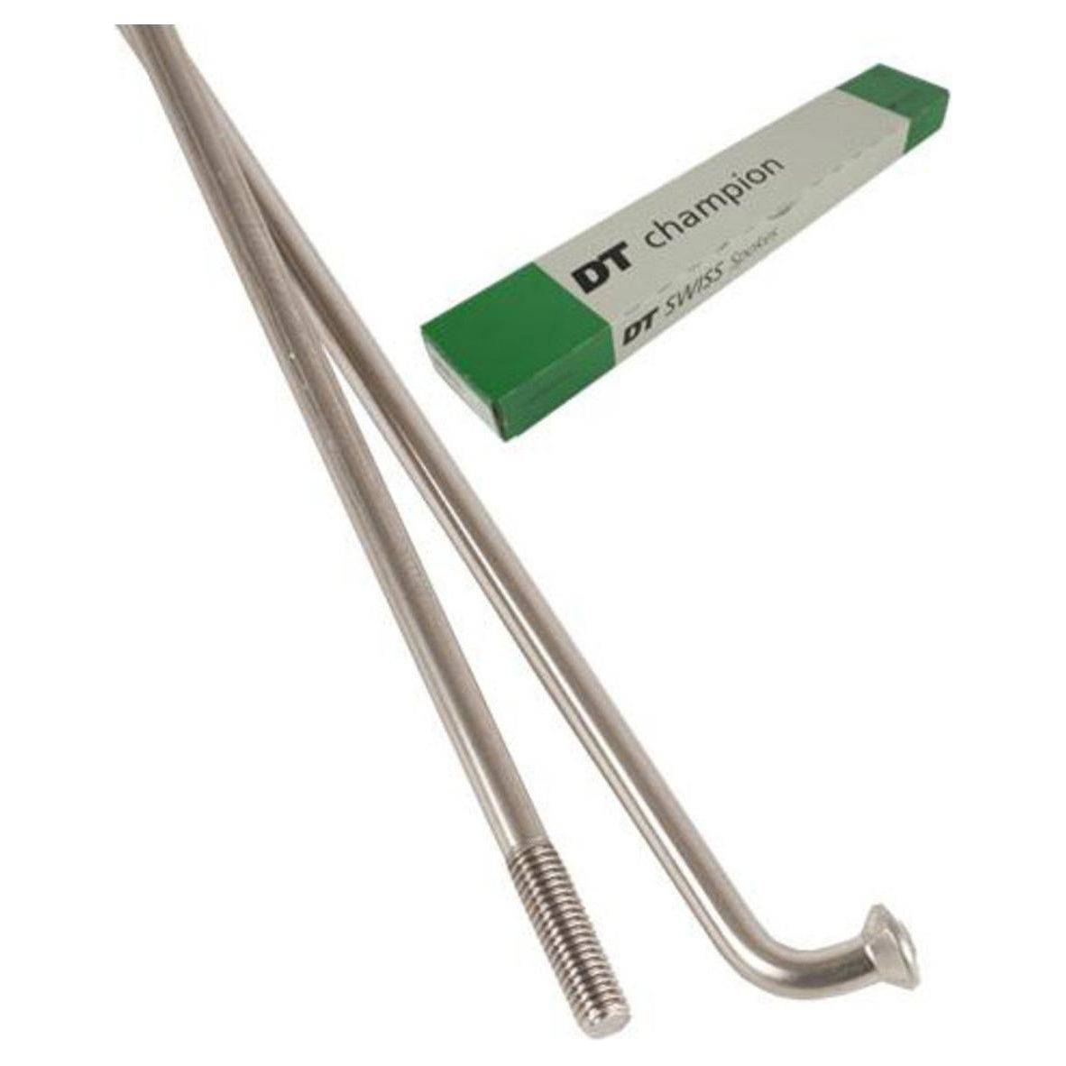 Spaak Dt Swiss Champion 14X292Mm J-Bend Rvs Zilver Doos A 100 Stu - Le Coq Wielerartikelen