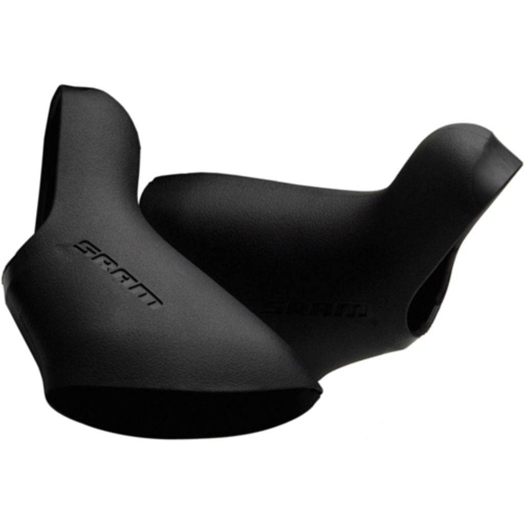 Zwarte SRAM Remd DoubleTap coverset voor soepele schakeling, zichtbaar op afbeelding.