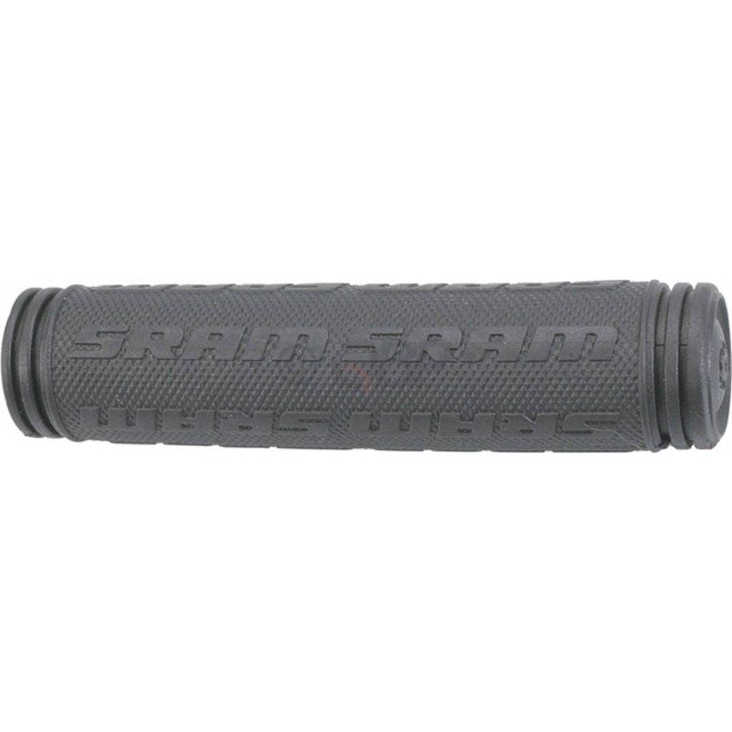 Zwart Sram ATB handvat van 130 mm voor mountainbikes, stevig en comfortabel grip op de fiets.