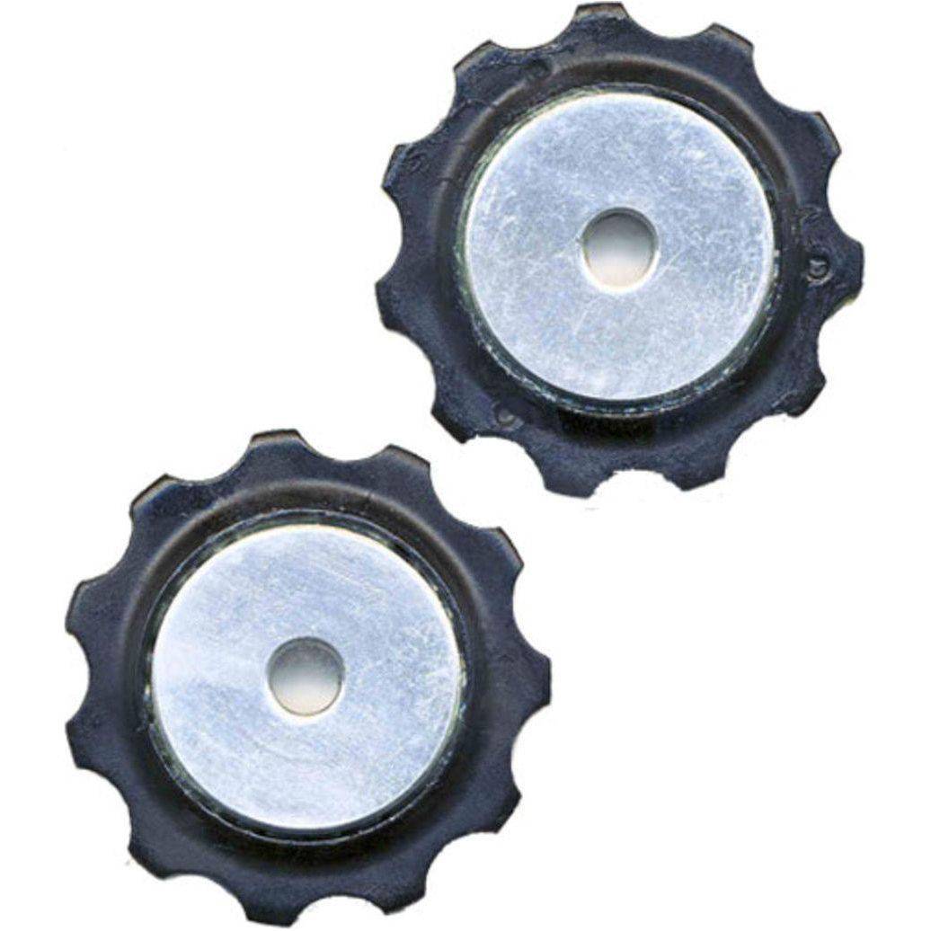 Sram derailleurwieltjes X0, X9 en X7 voor mountainbikes, zwart en metalen onderdelen, geschikt voor snelle schakeling.