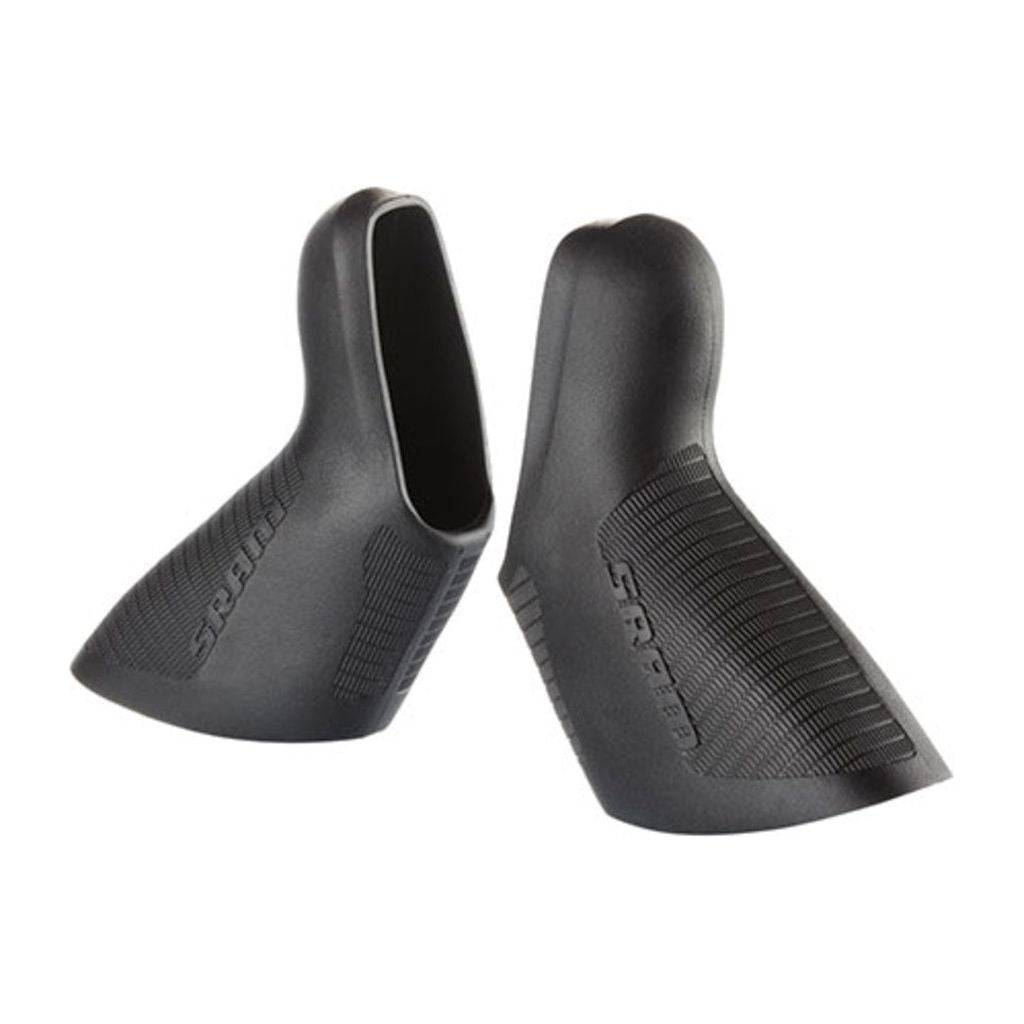Zwart Sram Remd New Red Doubletap Coverset voor remmen, detailweergave van het remhendelsysteem