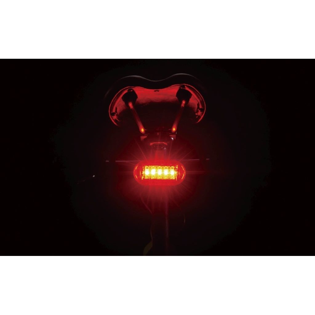 Cateye Achterlicht Omni 5 Tl-Ld155-R Led Batterij - Le Coq Wielerartikelen