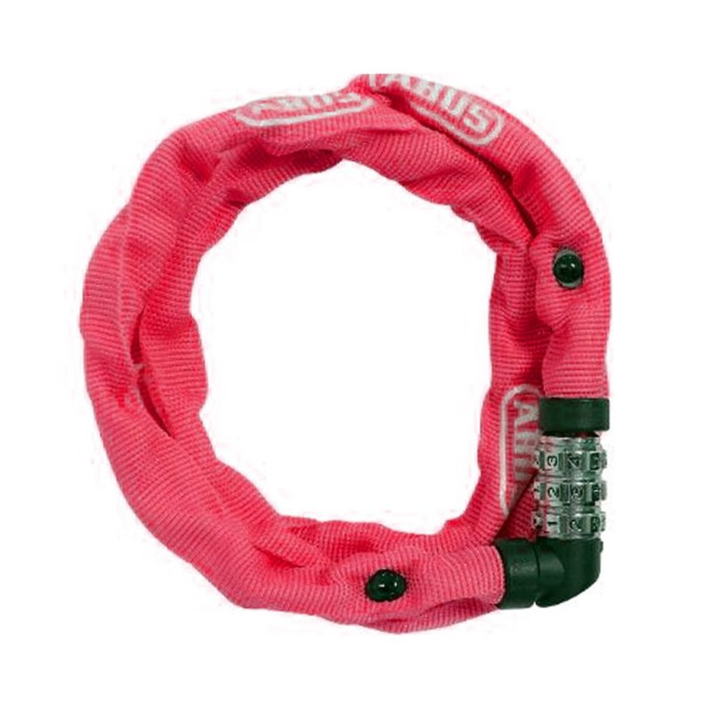Abus 1200/60 web kettingslot van 60 cm en 4 mm dik, met cijferslot en stevige metalen ketting.