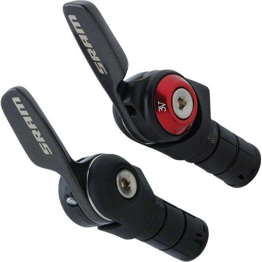 Verstellerset Sram Sl-500 11V Aluminium Zwart/Rood - Le Coq Wielerartikelen