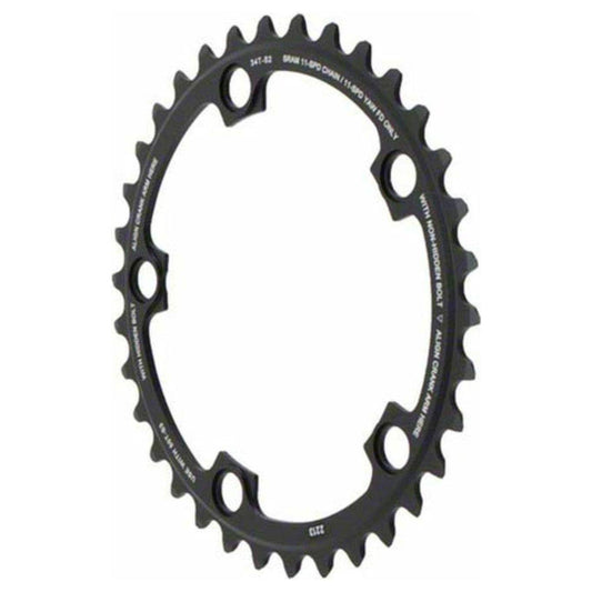 Kettingblad Sram Red/Force22/Rival22 Compact 11V 34T Steek 110 Blast Black - Le Coq Wielerartikelen