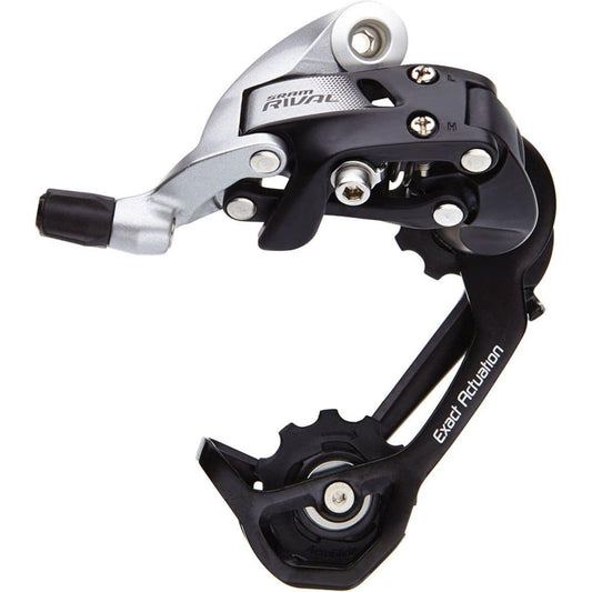 Sram Achterderailleur Rival22, 11V Wifli Medium Cage Aluminium Zwart/Grijs - Le Coq Wielerartikelen