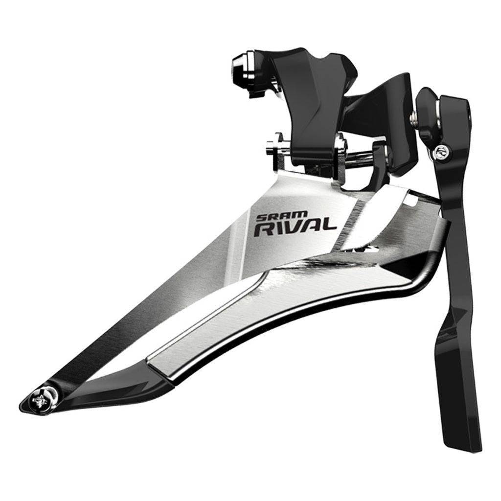 Sram Voorderailleur Rival22,11V Aluminium Zwart/Zilver - Le Coq Wielerartikelen