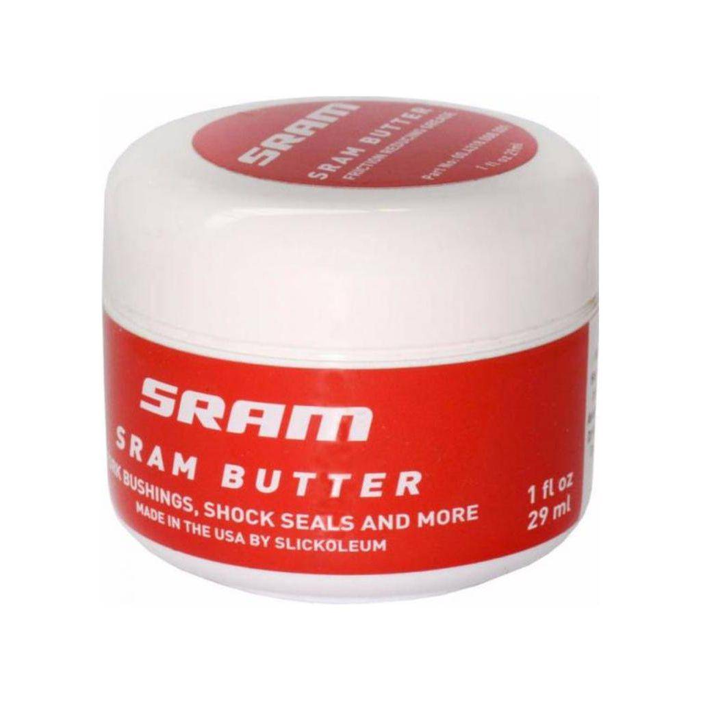 Sram olie vet boter smeermiddel in 1 oz container, geschikt voor fietsen en mechanische onderdelen