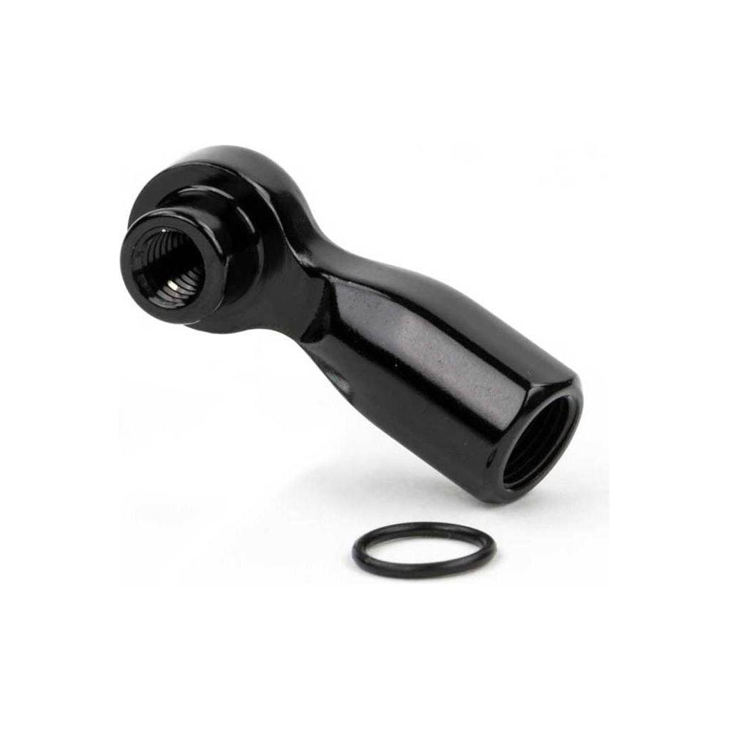 Zwarte SRAM remgreep Race Non Connect Banjo, comfortabele en duurzame remgreep voor racefietsen, zichtbaar in close-up.