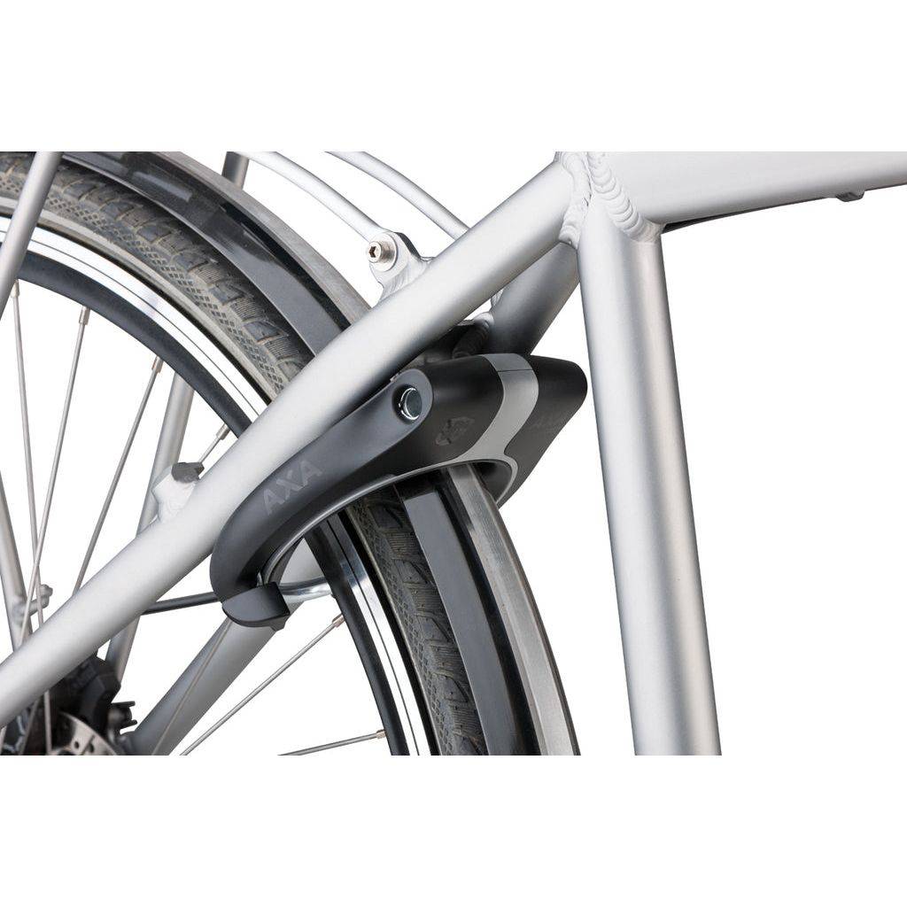 Axa Ringslot Victory - Mat Zwart/Grijs (Op Kaart) - Le Coq Wielerartikelen