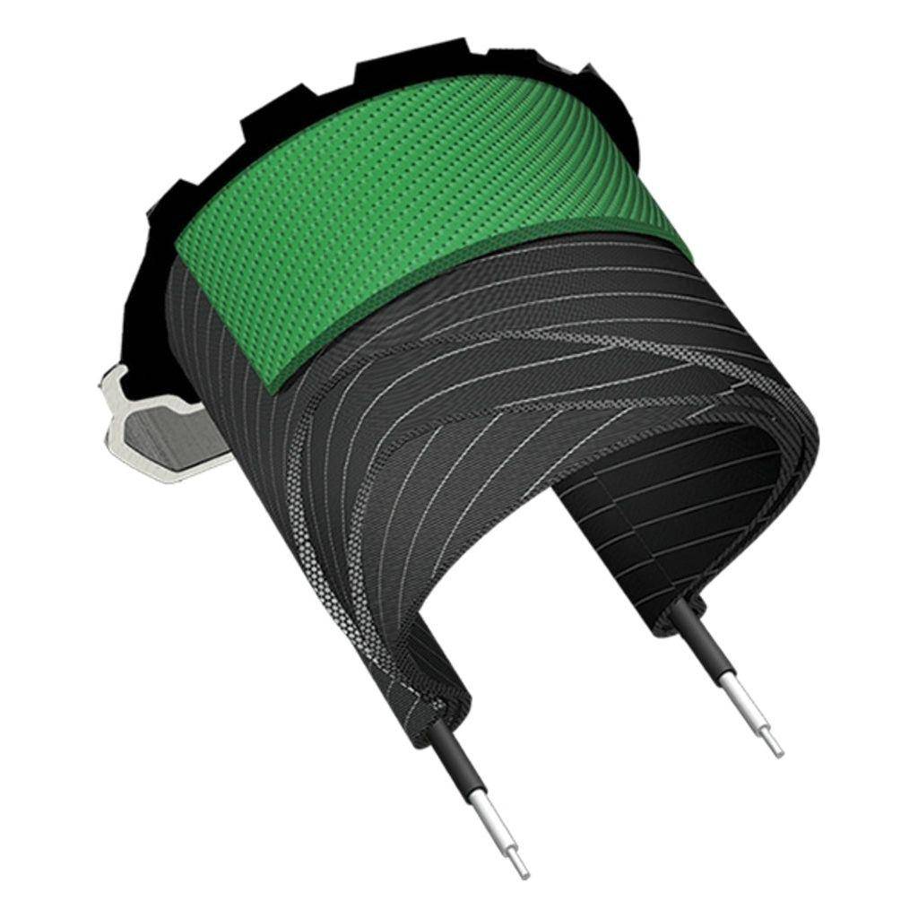 CST Buitenband 28" Xpedium Ampero - Zwart Met Reflecterende Lijnen - Le Coq Wielerartikelen